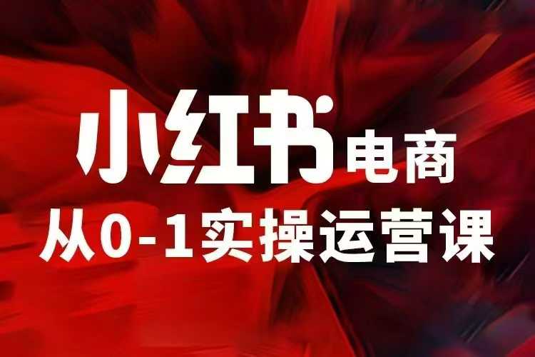 小红书电商运营，97节小红书vip内部课，带你实现小红书赚钱-928网创