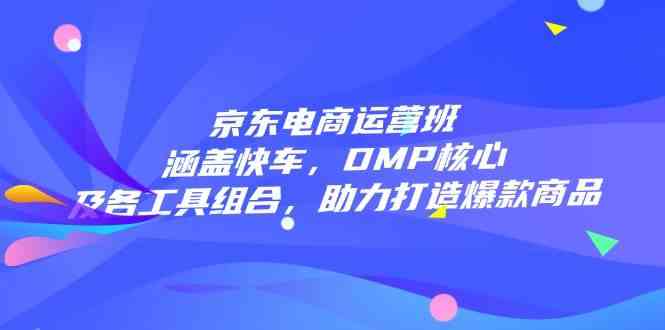 京东电商运营班：涵盖快车，DMP核心及各工具组合，助力打造爆款商品-928网创