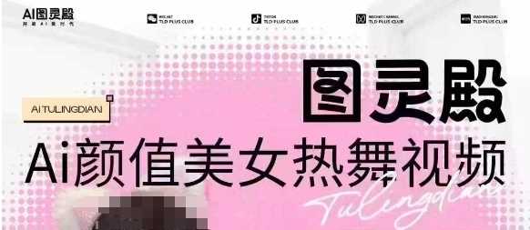 全网首发，原价988图灵殿AI颜值美女热舞视频，云端生图，轻松过原创-928网创